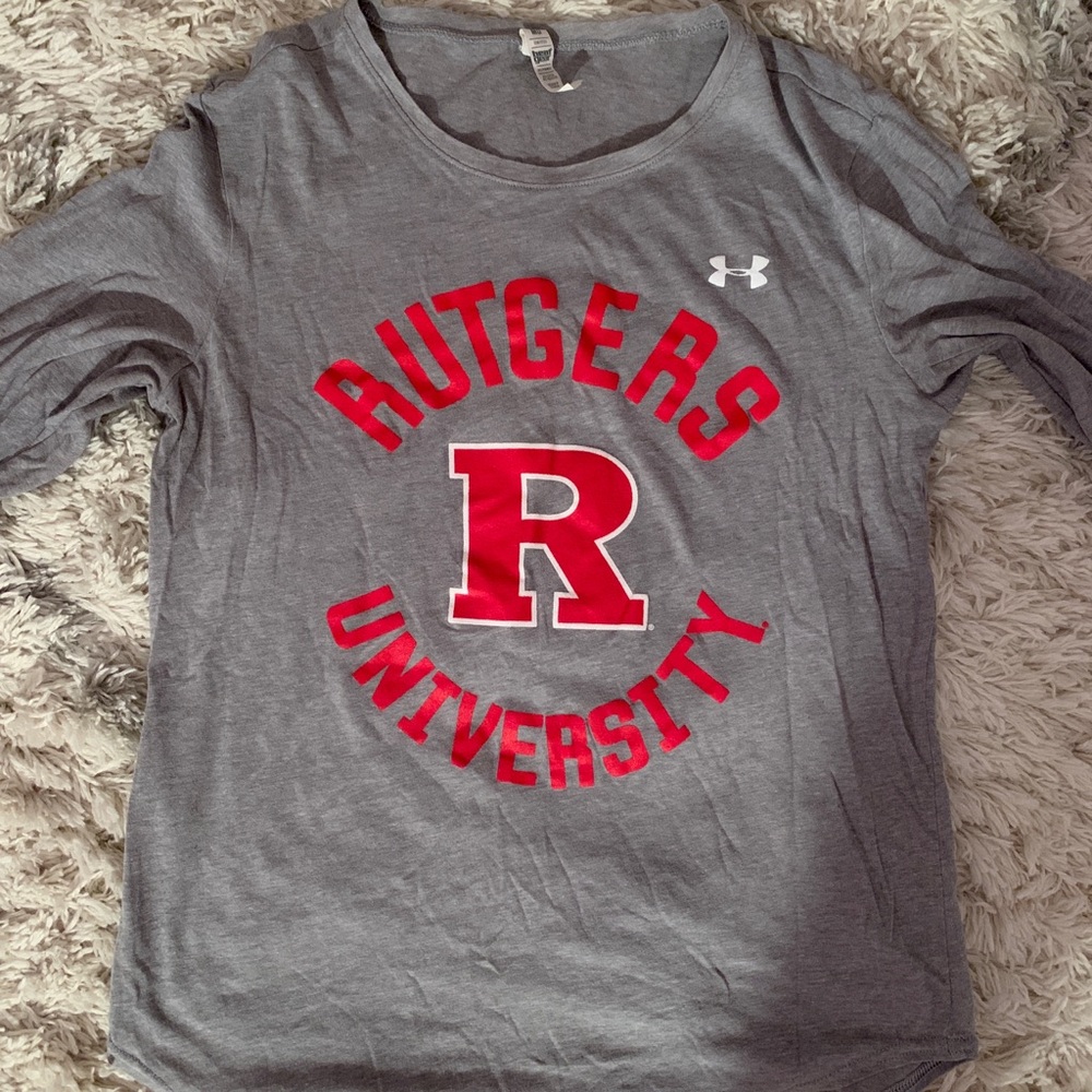 Under Armour Long Sleeve Rutgers Shirt